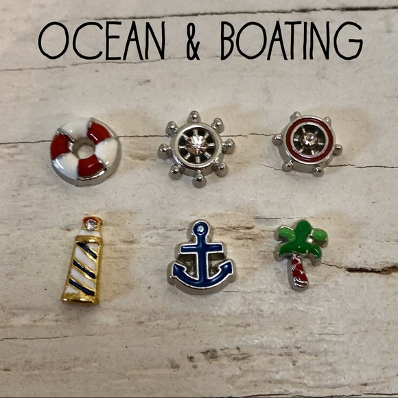 unbranded Jewelry - $1 Floating Charms: Ocean & Boating Theme